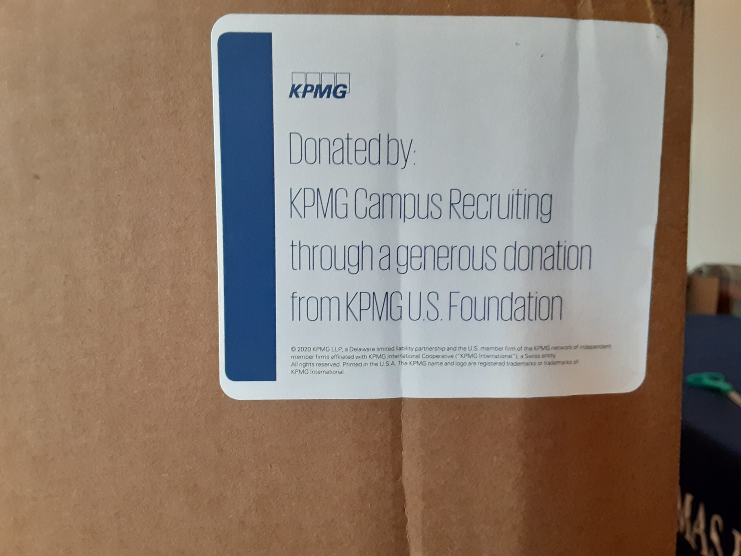 KPMG label