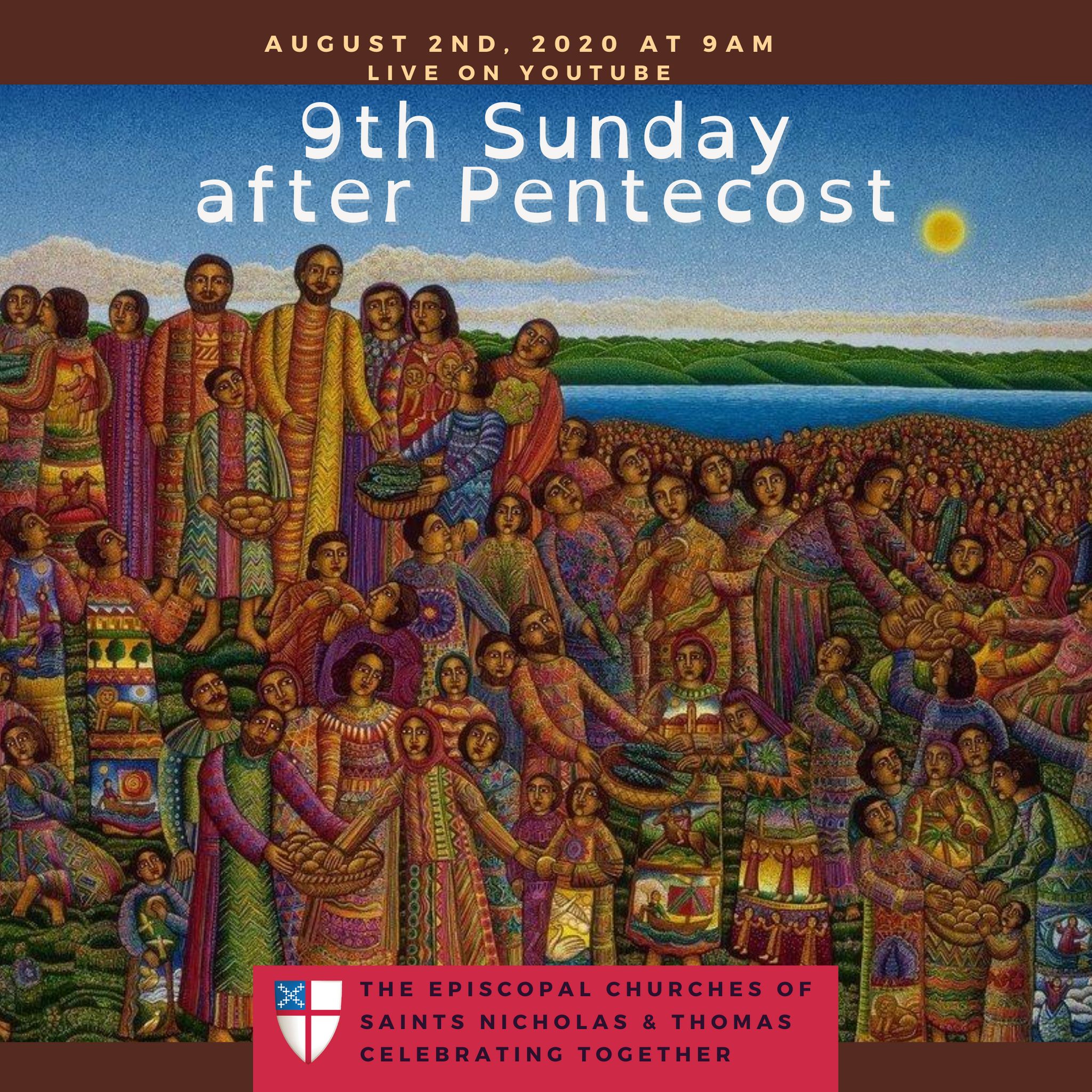Ninth week of Pentecost