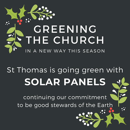 Greening of the Church - Solar Panels