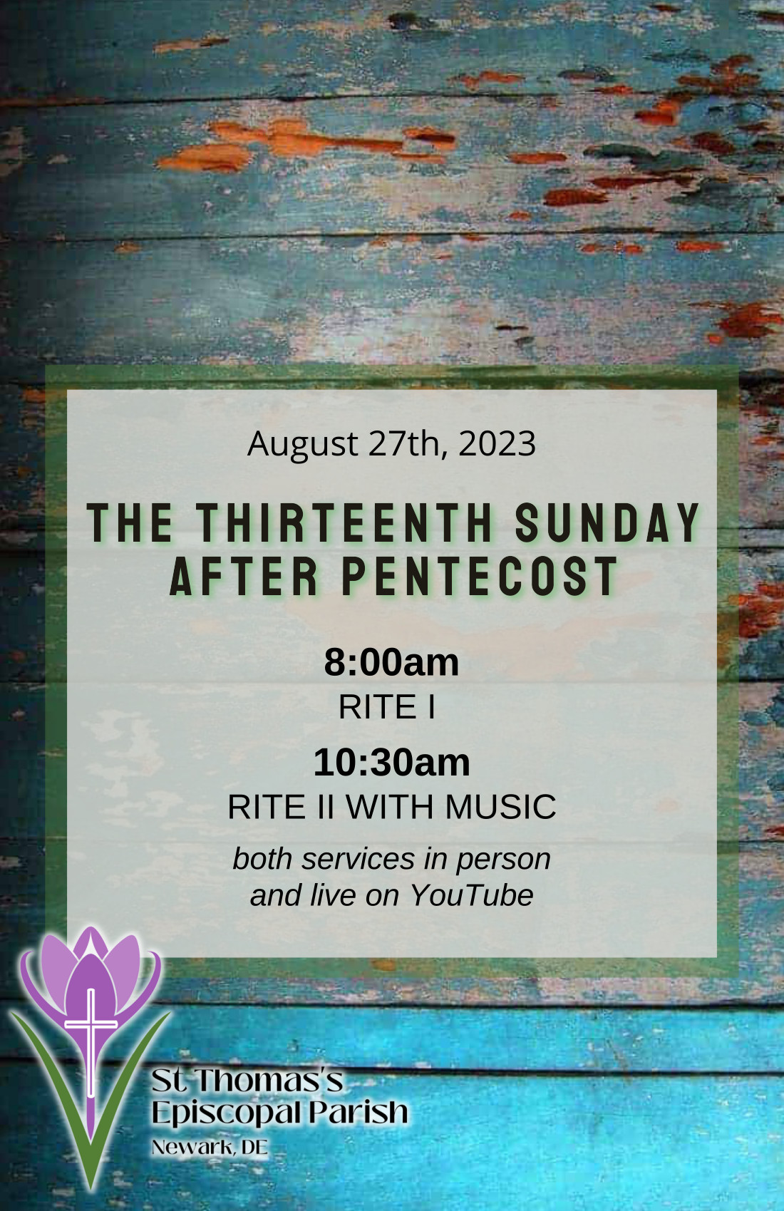 Thirteenth Sunday after Pentecost