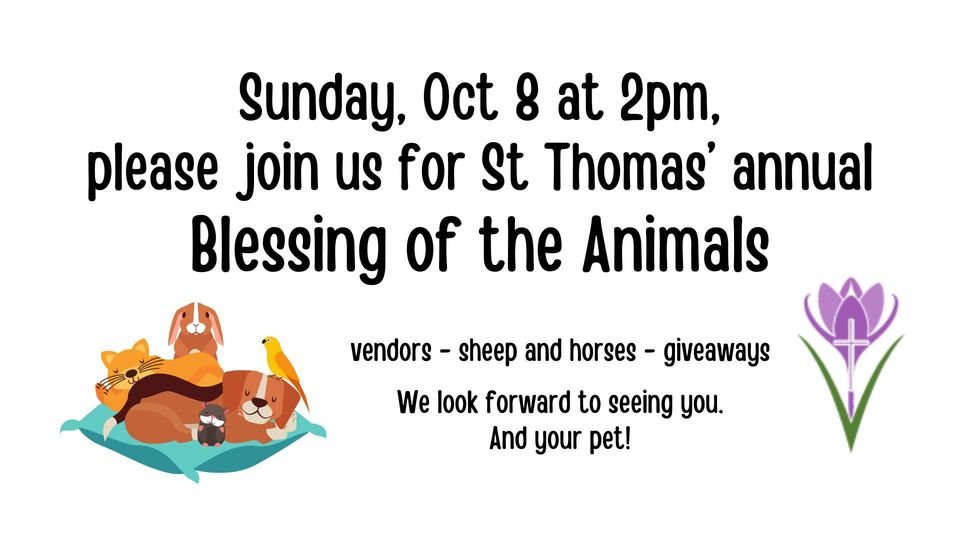 Blessing of the Animals 2023
