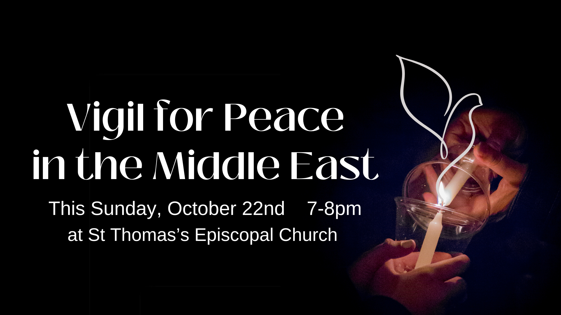 Vigil for Peace in the Middle East 