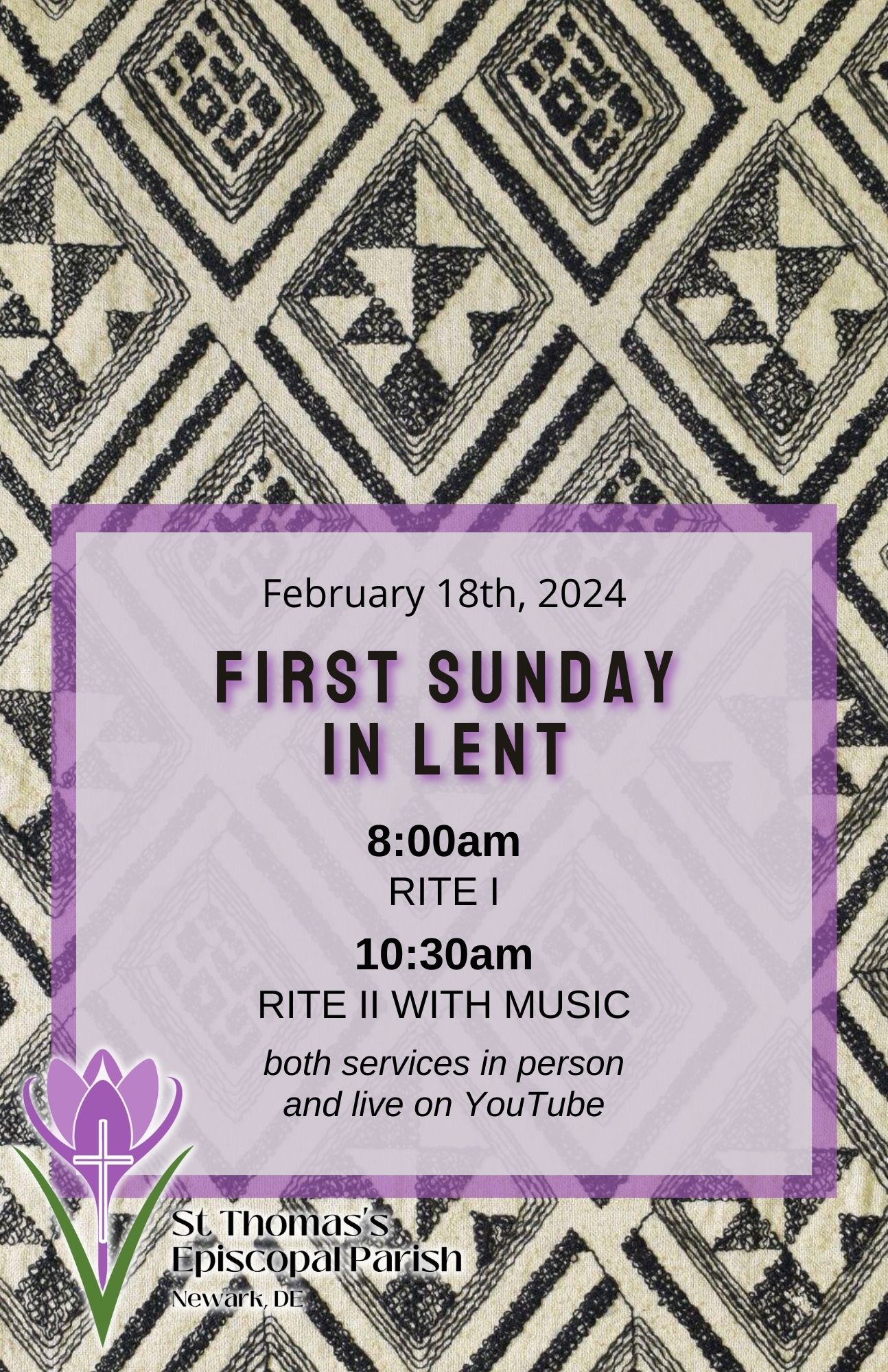 First Sunday in Lent 