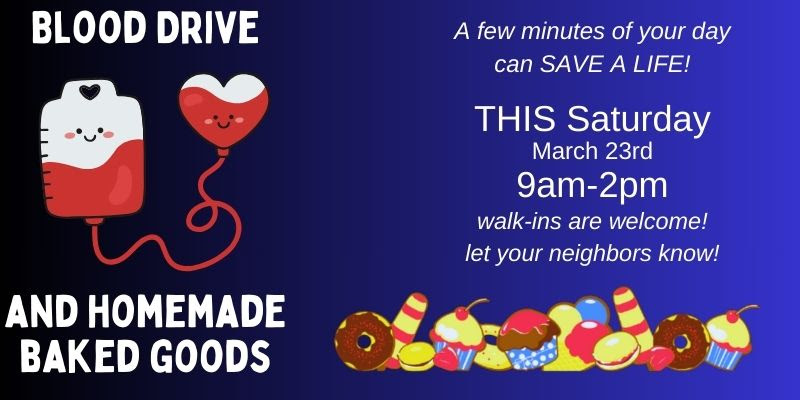Blood Drive March 2024